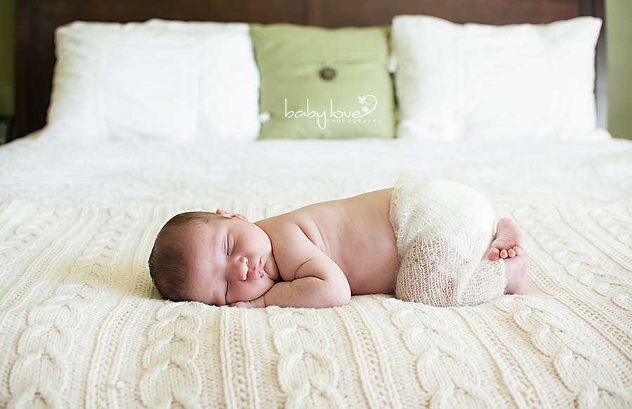 Sleeping Baby boy newborn photography macomb michigan